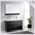 Import Qierao 48" GB-FM1701Modern Free Standing Double Vanity Bathroom Furniture Sets with Tops from China