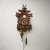 Import Quartz cuckoo clock movement with chiming bird comes out, antique style cuckoo wall clock,wood material from China