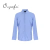 Ready goods elegant spring solid polyester eco friendly men shirts cotton