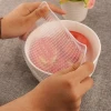Recycled transparent waterproof stretch film, silicone food wrap film stretch film