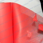 Red Color Reel Kraft Honeycomb Paper
