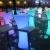 Import Remote control PE waterproof 110CM Hi round RGB colors changeable 24VDC led light cocktail bar table from China