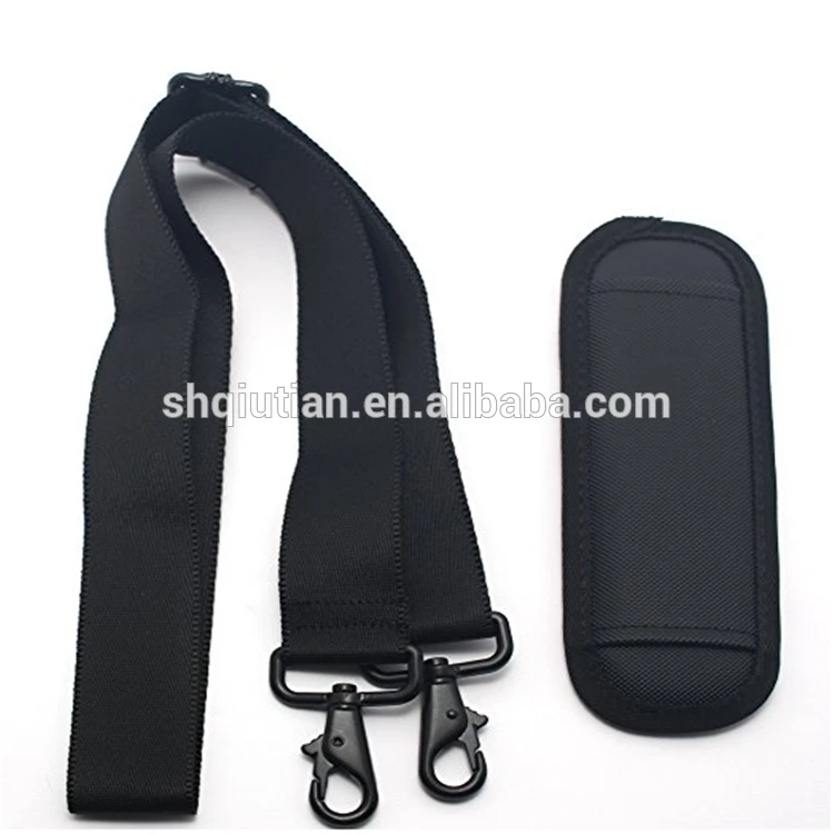 Replacement adjustable shoulder strap with swivel hook for messengerbag camera bags