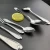 Import Restaurant cheap silver flatware set dinner spoons forks and knife stainless steel cutlery from China