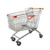 retail shop luggage cart airport luggage trolley with brake