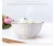 Import Rim White Porcelain Dinnerware Ceramic Dinner Spoon Soup Noodle Pasta Rice Salad Plates Bowls Gold Dinnerware Sets All-season from China