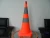 Import Road traffic safety cones 28 inch with warning led for roadway safety/Injection PP cone from China