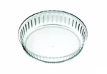Round Pyrex Glass Baking Dish Rectangle Glass Baking Tray Cake Dish Glass Baking Pan