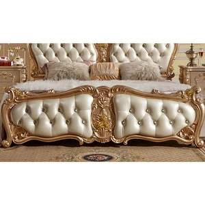 Royal style furniture luxury classic european bedroom set