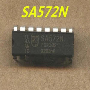 SA572N line DIP-16 linear audio processing chip