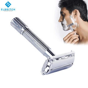 Safety Double Edge Razor For Men Barber Straight Razor Men&#39;s Shaving Face Razor Blades Shaving Machine