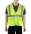 Import Safety Vest Zipper with Pockets High Visibility Reflective Lime from China