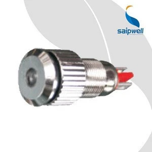 Saip/Saipwell 8mm 12mm 16mm 22mm 25mm IP65 Stainless Steel Waterproof Metal Push Button Switch