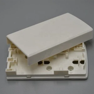 SC adapter connector faceplate ftth indoor mini 2 core optical fiber terminal box