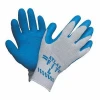 Seamless Polyester Knit Rubber Coated Black Level 5 Hppe Fiber Latex Gloves, Latex Gloves Black