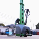 Semi Electric Stacker 1300mm 500kg Self-loading Lifting Stacker For Truck Car