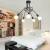 Import Semi Flush Mount Ceiling Light Metal Style Tie a knot Fixture Industrial Vintage with 6 light from China