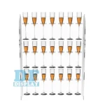 Set of 2 Plinths Display Acrylic Wedding Acrylic Pillar Display Square Wedding Pedestal Clear White Plinth Pedestal