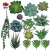 Import SET0838 Succulent Plants artificial for home decoration from China