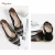 Import Sexy Slip-on Dress footwear Women Flat Pointed Toe Fashion Mesh Shoes from China