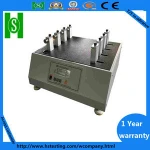 Shoe lace and eyelets abrasion test machine