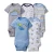 Import Short sleeve pure cotton baby outfit set 5pcs triangle baby romper from China