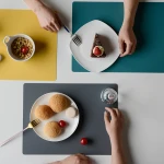 Silicone Dining Table Placemat Kitchen Tool Tableware
