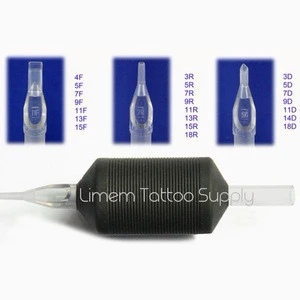 Silicone Tattoo Disposable Grip Rubber grip tube tattoo plastic grip excellent quality