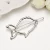 Import Simple Hollow Oval Geometry Fish Smooth Side Clip Hairpin Hair Accessories Jewelry from China