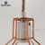 Import Simple Indoor Cage Pendant Lamp Iron Cage Lamp - Red Copper from China