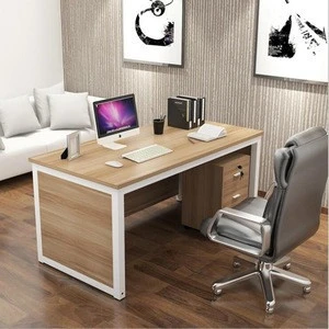 Simple modern wooden computer desk custom student desk for office furniture