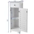 Import Single door floor standing bathroom space saver wooden bathroom storage cabinet from China