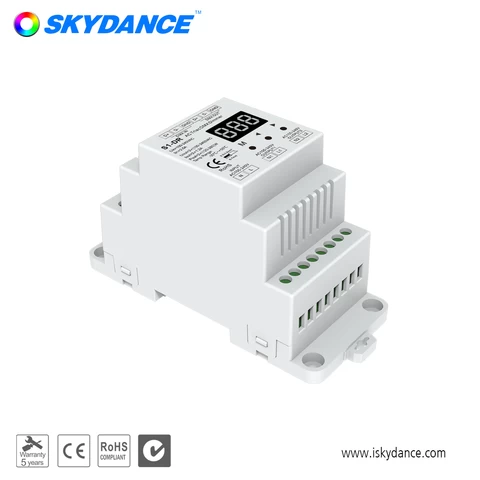 SKYDANCE S1-DR 100-240V DMX512 TO AC Triac Converter DMX Decoder DMX Receiver LED Dimmers Controller