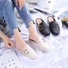 Slipper female baotou lazy half slipper 2023 new summer out to wear foreign fashion flat
