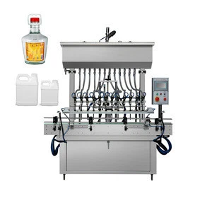 Small Factory Automatic Ethanol Soy Sauce Filling Machine Vinegar Liquor Filling Equipment