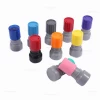 small mini HA round circle flash photosensitive stamp black double foam pad name seal rubber stamps
