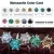Import Small size 1-3mm Synthetic moissanite diamonds 1ct white color Moissanite gemstone round brilliant cut melee moissanite from China