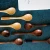 Import Small Solid  Spice Salt Sugar wooden wood bamboo soup spoon from China