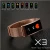 Import Smart Band X3 Smart Bracelet BT 4.0 Fitness Band Heart Rate Blood Pressure Monitor IP68 waterproof Call reminder from China
