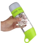 Smart Bluetooth Water Bottle With Mini Waterproof Speaker Outdoor Compass