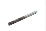 Solid Carbide Straight Flute Reamer with Straight Shank with Right Spiral Flute