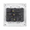 South Africa switch socket 2 gang double 3 pin 16a outlet socket switch