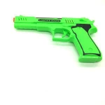 Space toy electric light sounds gun with telescope for kids