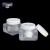 Import Square Jar Cosmetics 50ml Plastic Acrylic Thick Wall Jar Cosmetic Face Cream Container from China