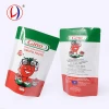 Squeeze Baby Food Packaging Pouches Colored Zip Lock Plastic Cereal Bag For Custom