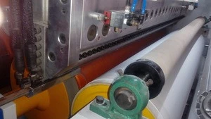 SR-C300 TPU extrusion polyurethane film coating laminate fabric machine