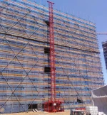 SS100/100 Double Cage Construction Elevator  Building  Lifting Equipment Material Hoist