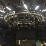 stage remote control concert revolving rotating lighting truss