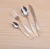 Import Stainless Fruit Fork with 24K true gold plated on the handle and nice design from China