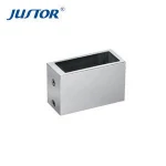 Stainless steel bathroom door accessories for shower sliding fitting